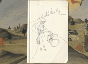 Tuscan Summer - drawing_sketchbook_fresco